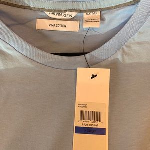 Baby blue calvin klein tee